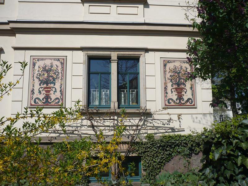 Dresden-Trachau, Platanenstr. 1, 19.4.2009.JPG - 1998 war alles verschwunden.